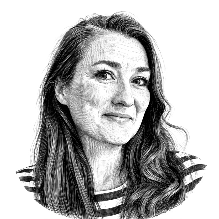 Illustrated portrait of Róisín Haugh